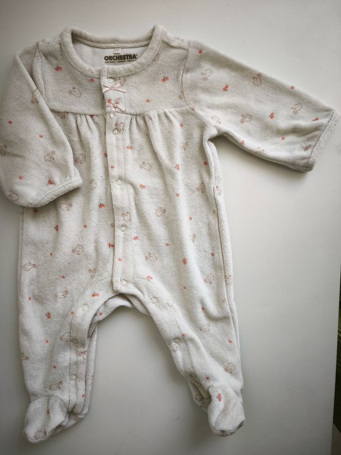 Lot de pyjamas bébé fille 1 mois - photo numéro 4