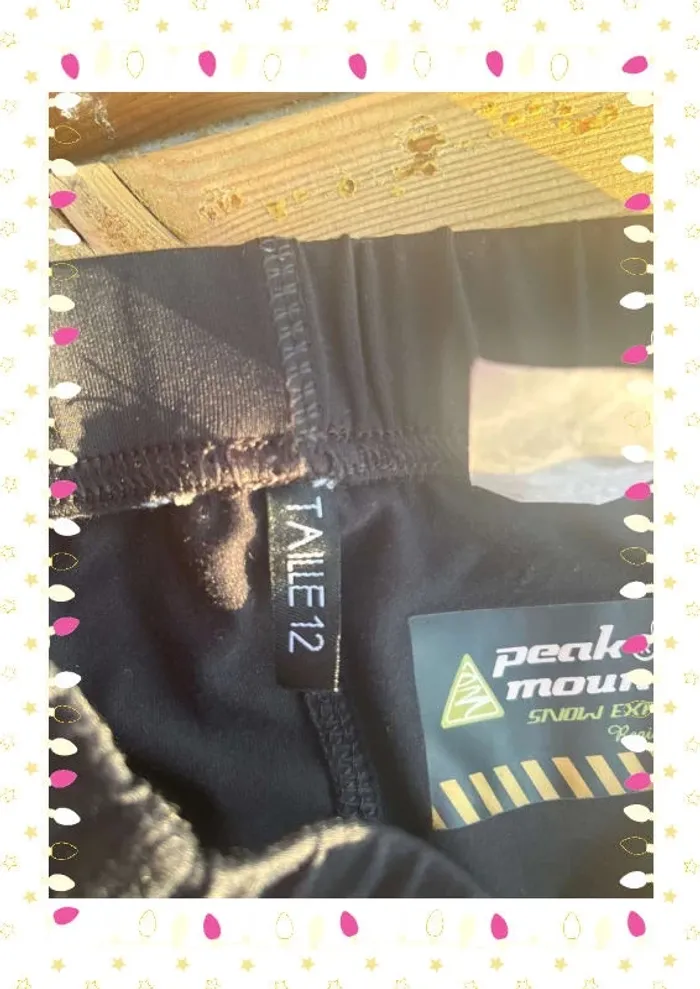 Legging Technique Enfant 12 ans - Peak Mountain - photo numéro 8