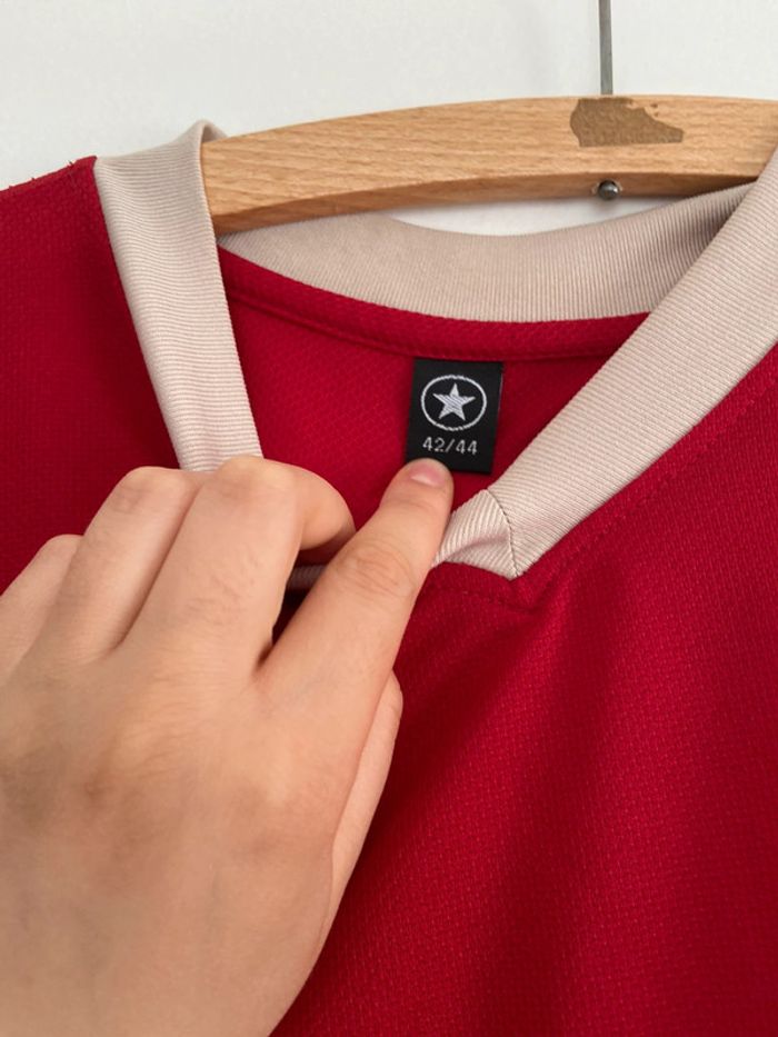 Haut manches longues rouge homme - photo numéro 3