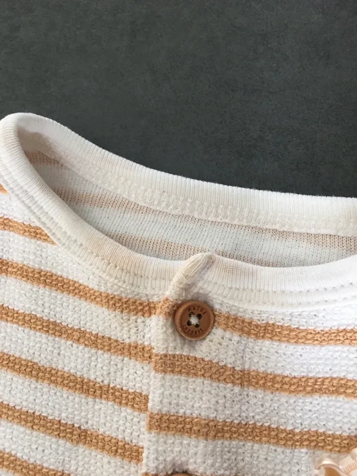 Ensemble pantalon + pull 9 mois sergent major - photo numéro 7