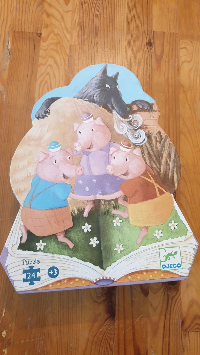 Puzzle 3 petits cochons - photo numéro 9