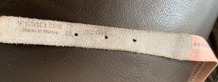 Ceinture imprimée rose - photo numéro 4