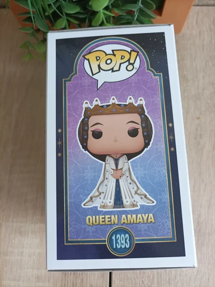 Figurine Queen Amaya Funko Pop Disney Wish - photo numéro 4