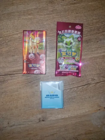 Gem pack 4+ tri pack gem pack + 100 sleeves