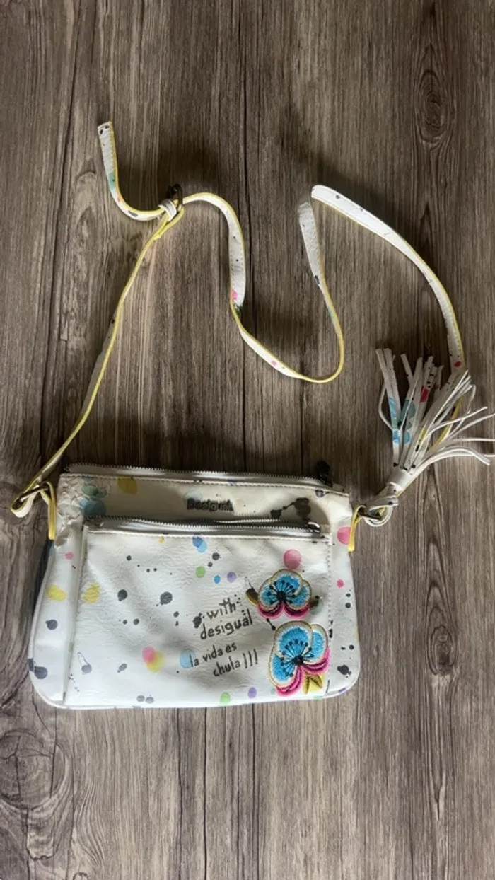 Petit sac desigual 27x18 cm