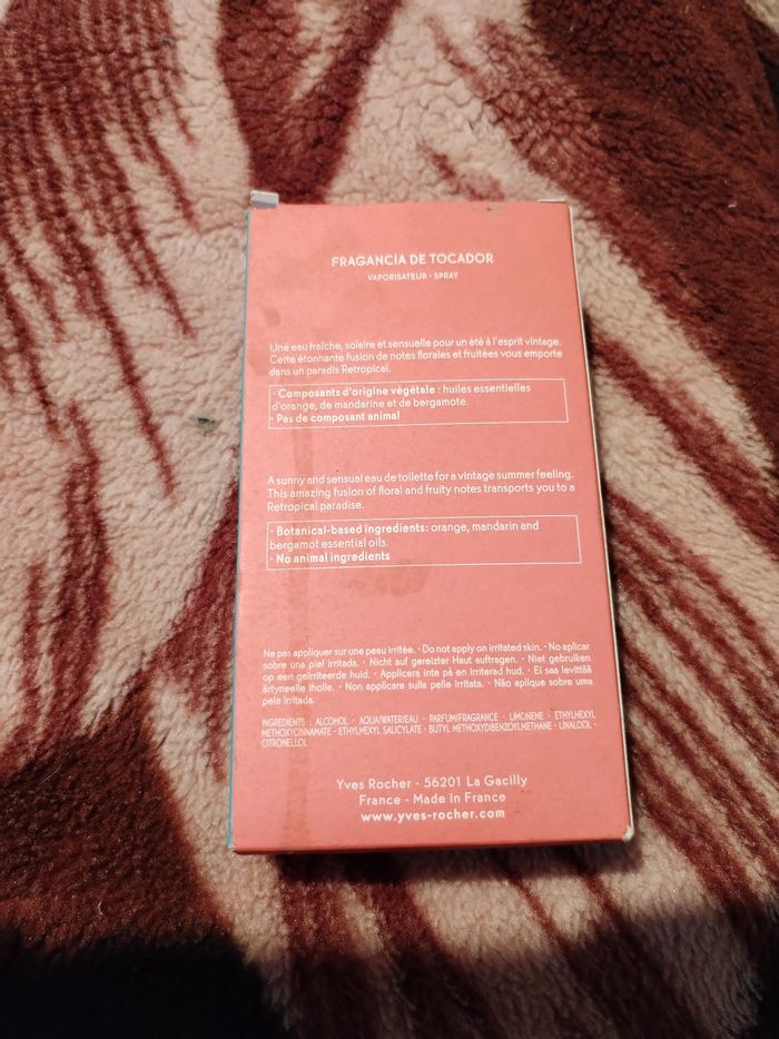 Eau de toilette retropical - photo numéro 2