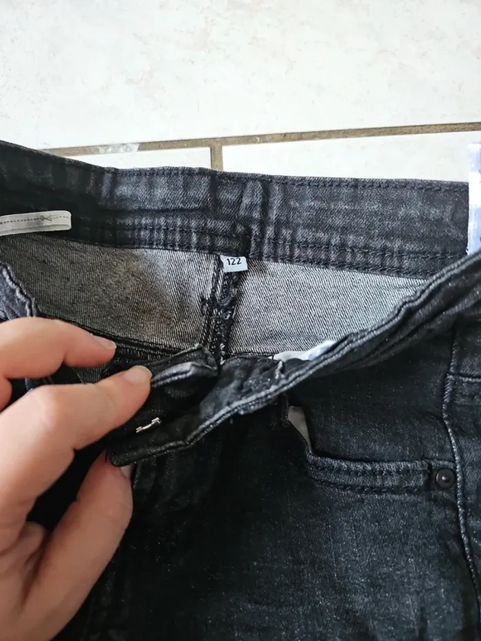 Jean skinny noir 7 ans - photo numéro 2