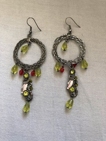 Boucle d’oreille longue