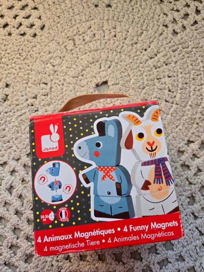 Animaux magnétiques de Janod Funny Magnets - photo numéro 6