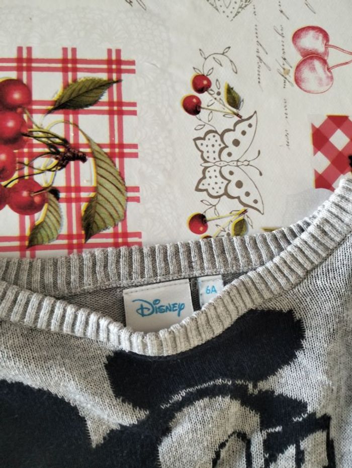Pull gris Mickey (6 ans) disney - photo numéro 5