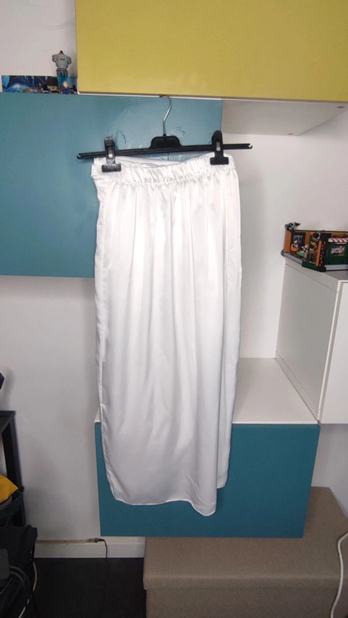 Jupe blanche satinée Lovy Pop, Taille Unique - photo numéro 2