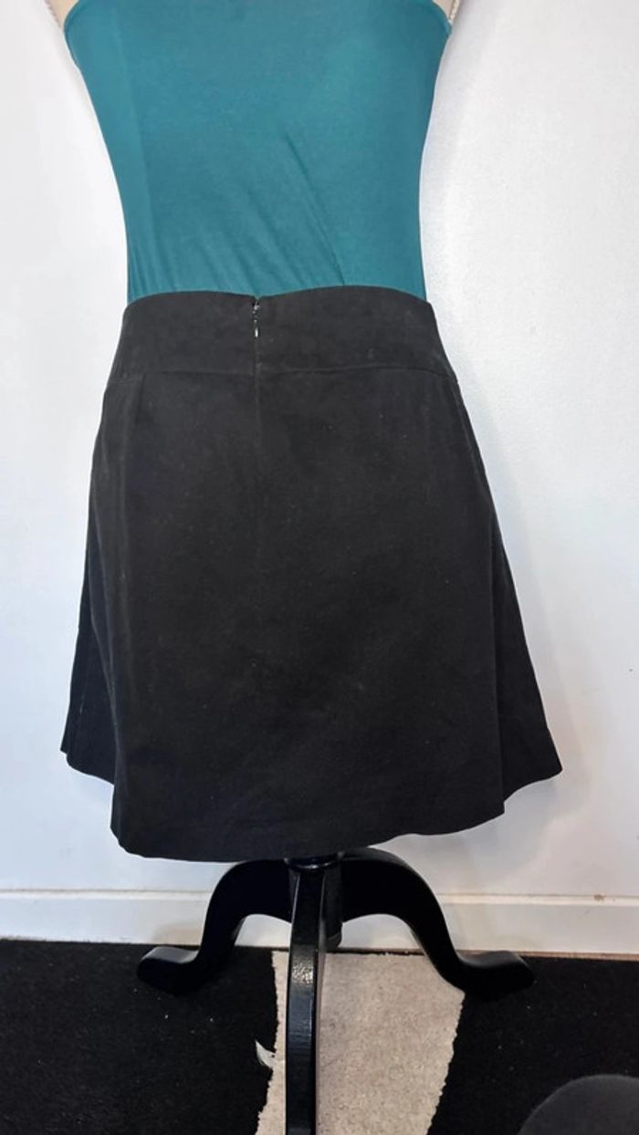 💕 mini jupe noire taille 36 s #camaieu - photo numéro 5
