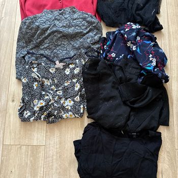 Lots 11 manches longues, blouses…