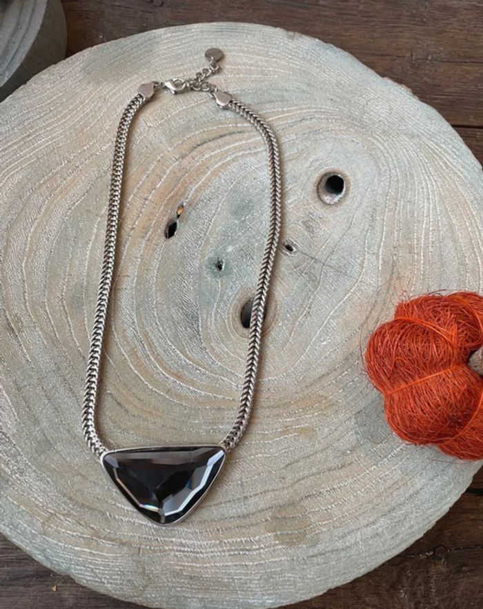 Collier femme pierre et argent - photo numéro 2