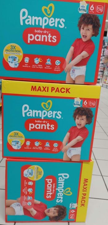 Couches pamper baby dry pants T6
