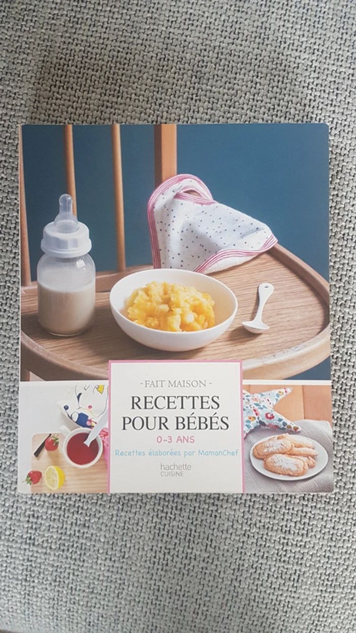 Livre de recettes pour bébé - photo numéro 1