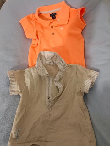 Tee shirts polos 9 mois