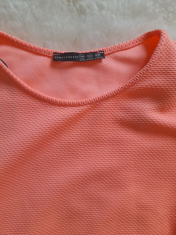 Tunique Atmosphère, corail taille 40 - photo numéro 6