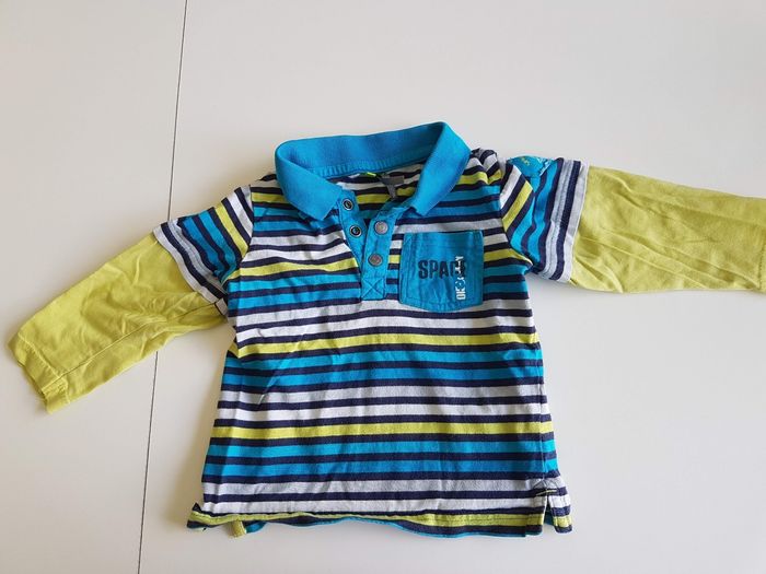 Polo manches longues