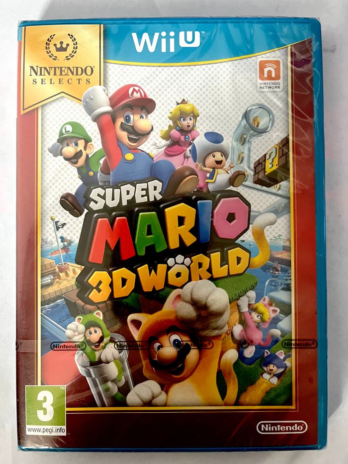 Super mario 3d worlds Nintendo selects pour WIIU