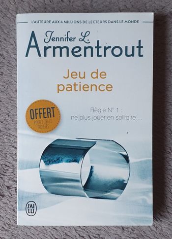 Roman T. 1/10, Amour, New Adult "Jeu de Patience" / J.L Armentrout aux Éd. J'ai Lu