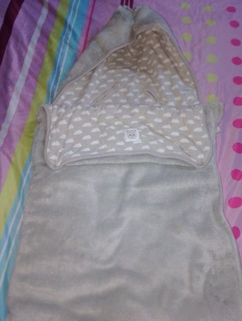 Chancelière, Nid d'ange, couverture 0-6 mois Prémaman grise