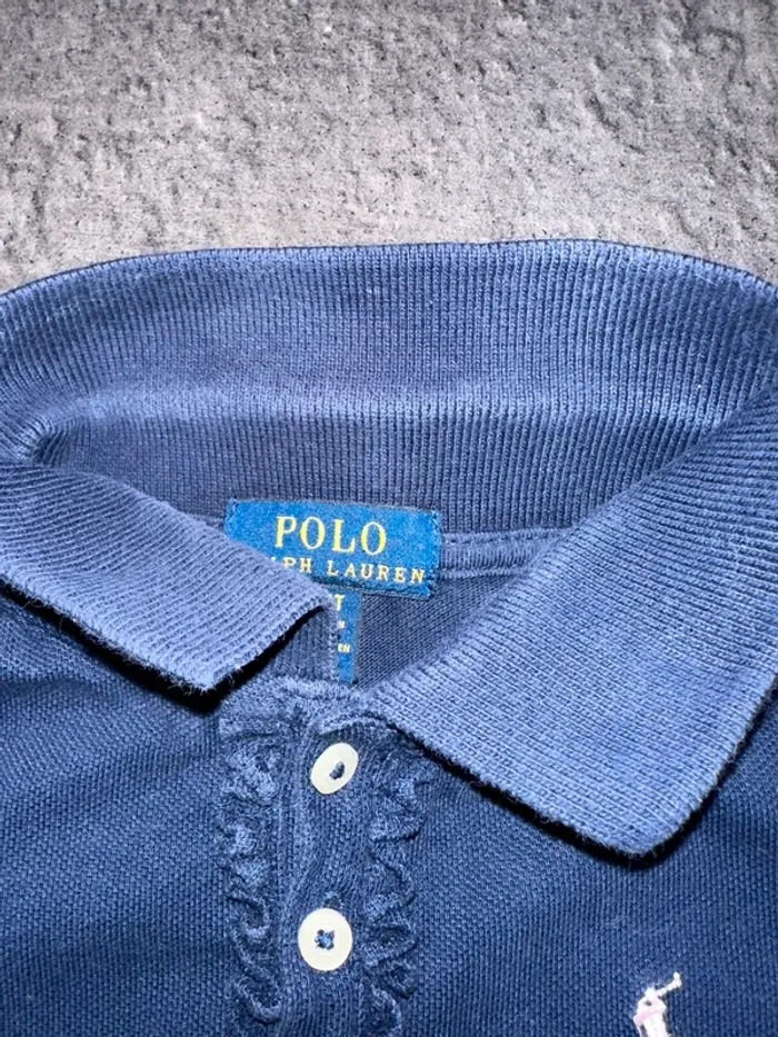 Polo Ralph Lauren fille - Taille 4 ans - Bleu marine - photo numéro 5