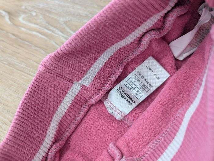 Pantalon jogging rose 36 mois bebe fille Decathlon - photo numéro 3