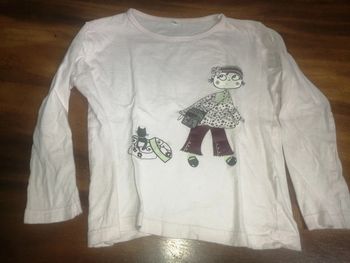 T shirt manches longues fille
