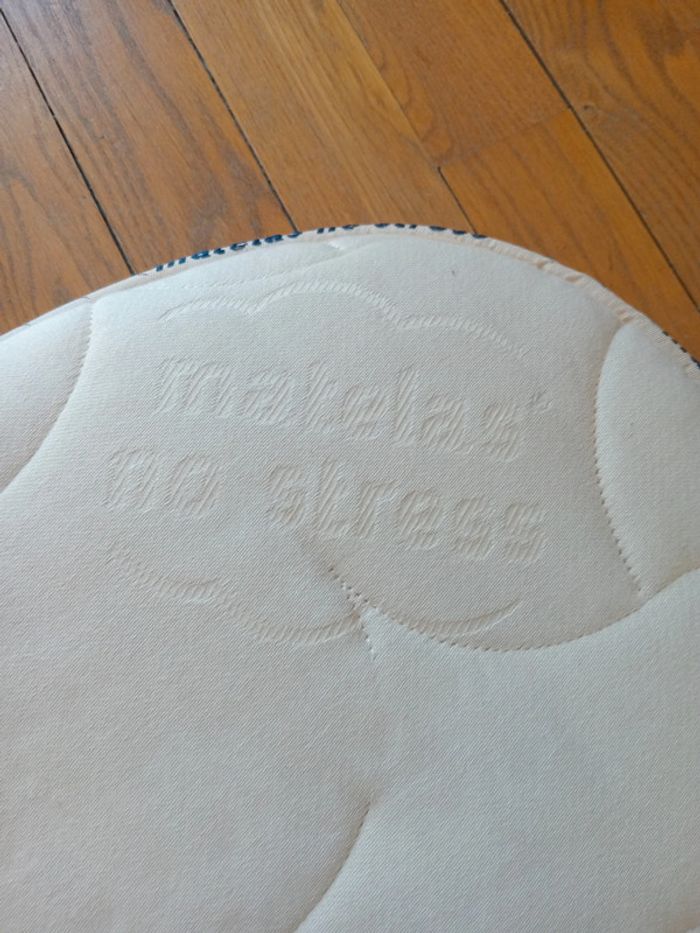 Matelas ovale No stress pour couffin réversible coton bio - photo numéro 9