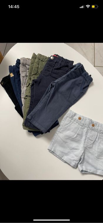 Lot pantalon 9 mois