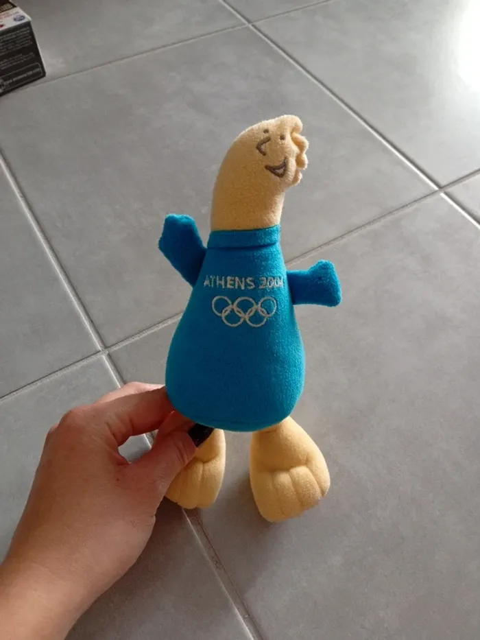 Peluche mascotte JO Athènes 2004