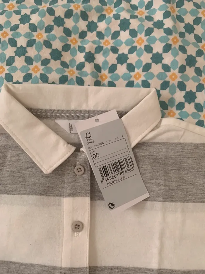 Mango polo T 7-8 ans - photo numéro 2