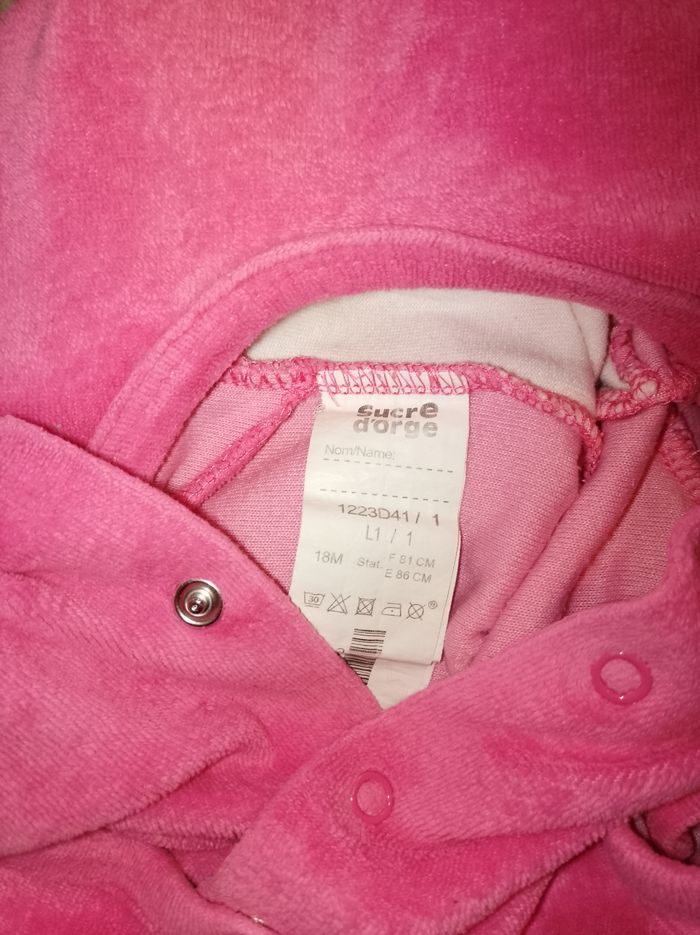 Pyjama en velours - photo numéro 6