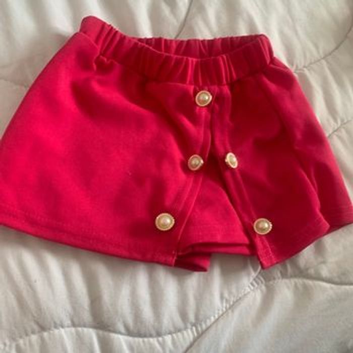 Jupe short bébé fille