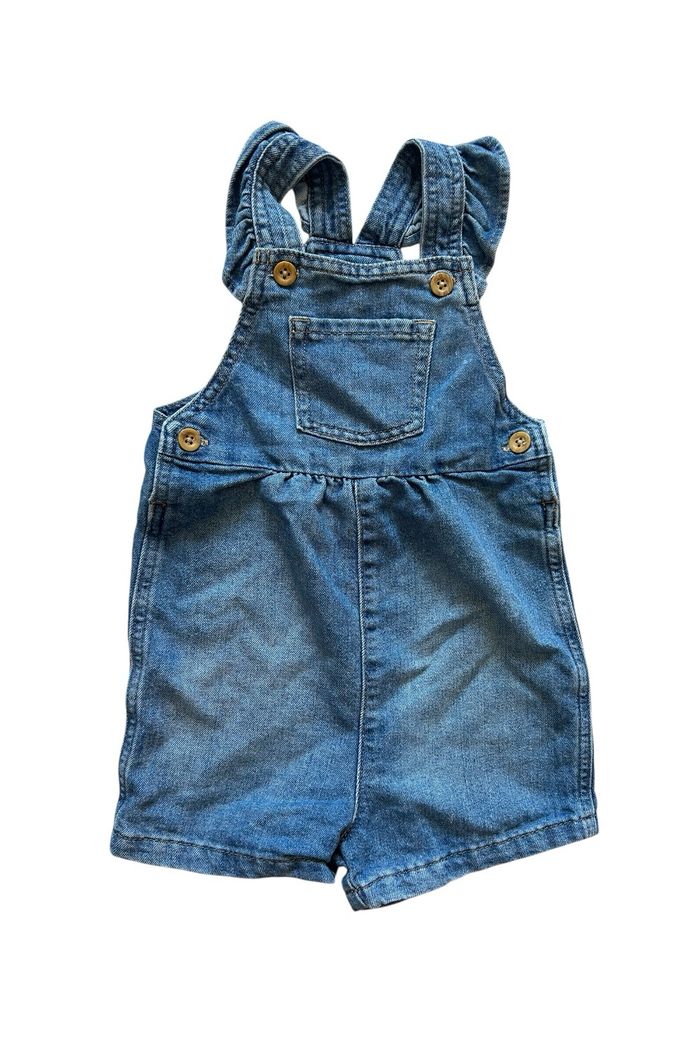 Salopette short jean h&m 18 mois