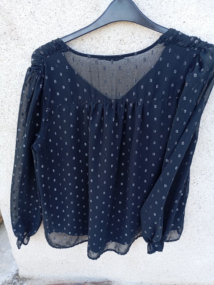 Blouse noire kiabi - photo numéro 5