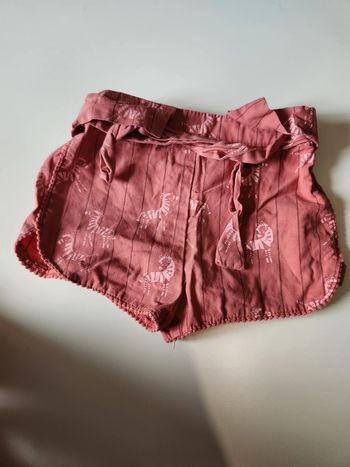 short à motif animaux kiabi