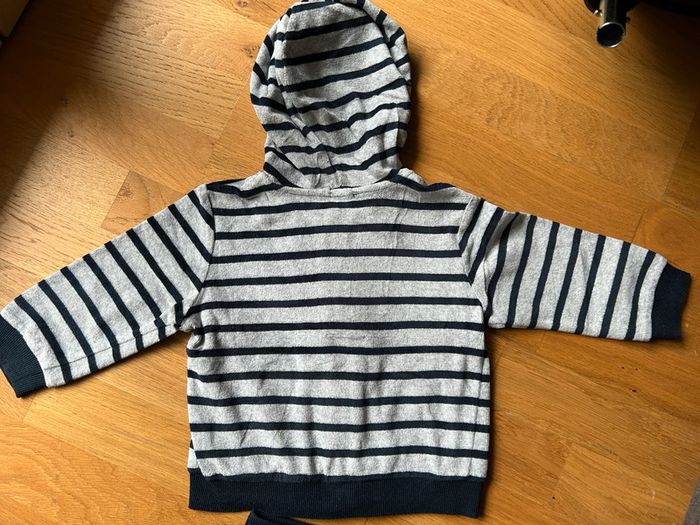 Ensemble sweat veste capuche zippé et pantalon jogging tout doux garçon Kiabi - photo numéro 7