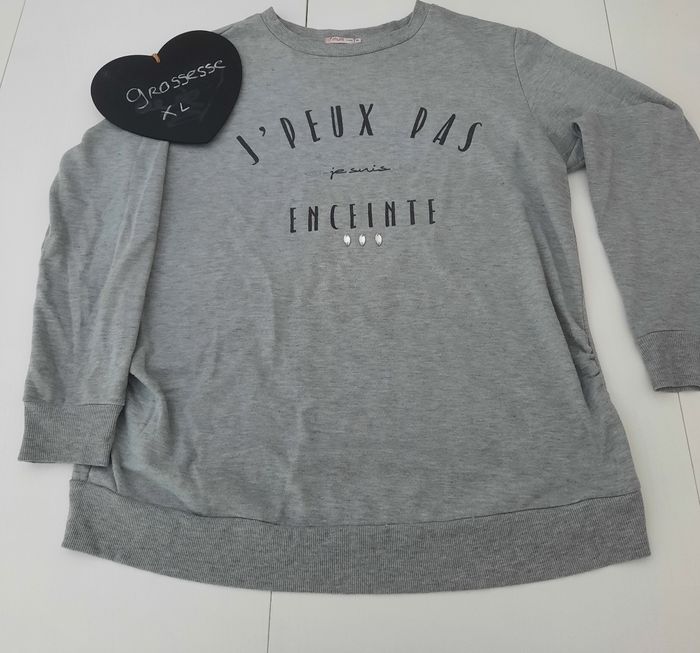 Sweat GROSSESSE taille XL