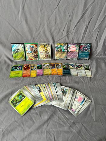 Lot 118 cartes Pokémon EV09 aventure ensemble