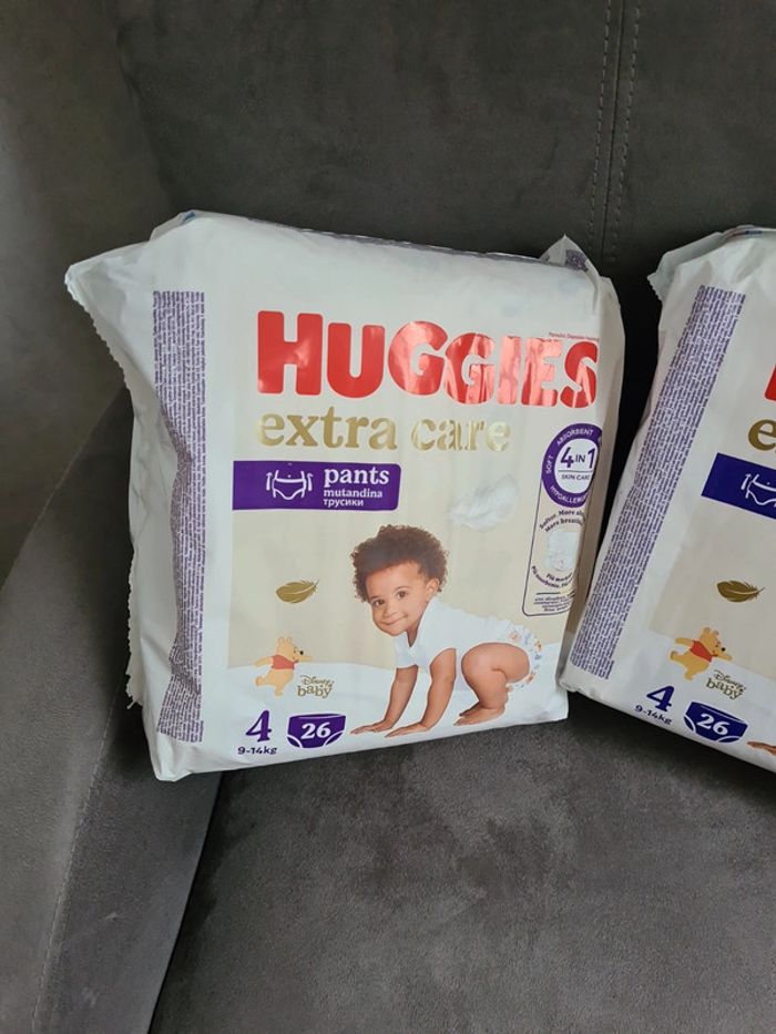 Lot de 2 paquets  de pants (4) huggies - photo numéro 2