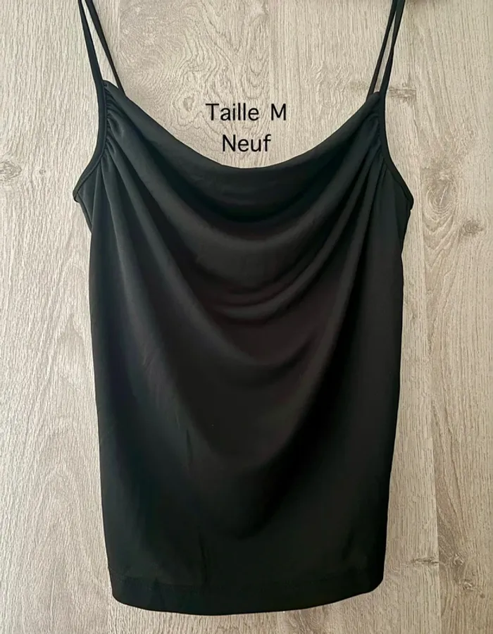 Top style lingerie drapé Mango