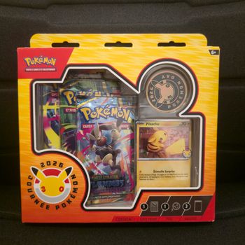 Pokemon Coffret Tripack Collection Journée Pokémon 2026 30 ans (2 ME2/ 1 ME1)