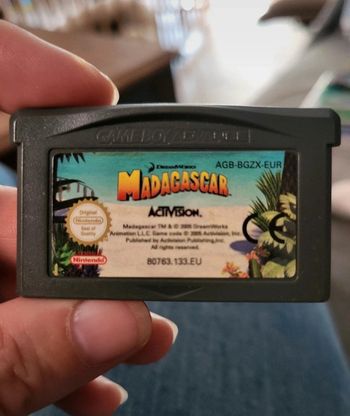 Jeu gameboy advance