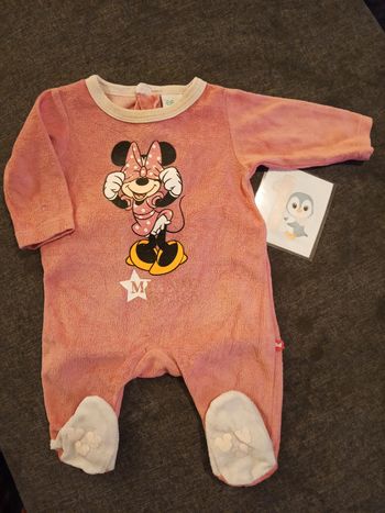 Pyjama rose Minnie _ 1 mois