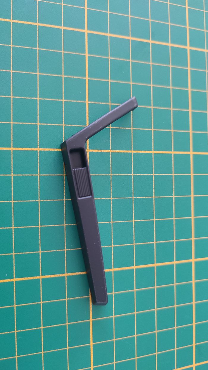 Accoudoir de portière droite 89F n°89 pièce détachée Porsche 911 Carrera RS 2.7 1/8 1/8ème Altaya