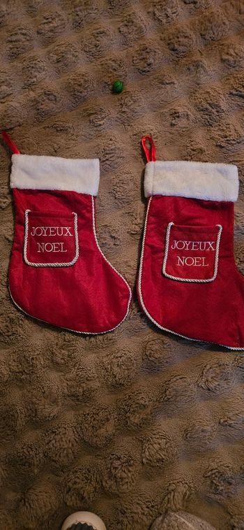 Lot bottes de noel