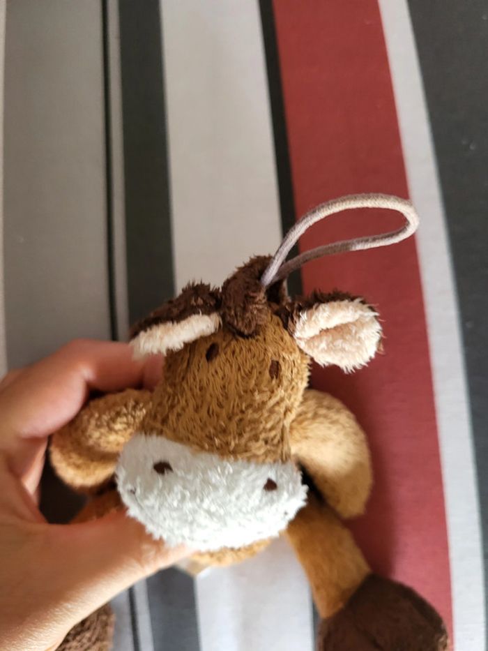 Doudou peluche cheval Nicotoy - photo numéro 3