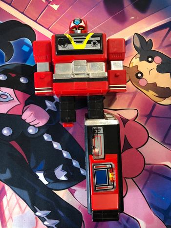 Vintage fiveman bandai 1990 star five, robot